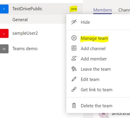 Microsoft Teams - Type Of Member (Guest)